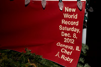 2012_12_08 Chef Alan Roby Guiness Record Longest Candy Cane Geneva, IL